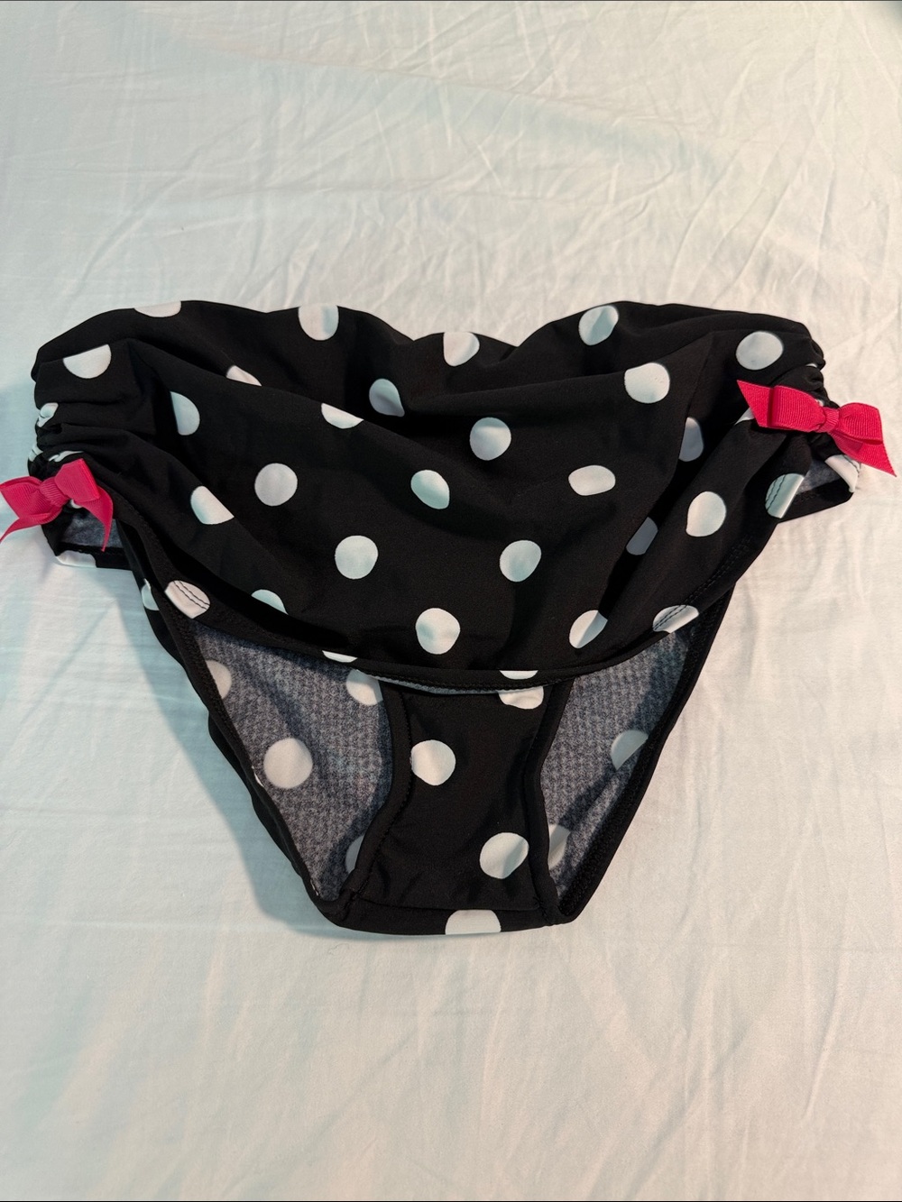 VENUS Black & White Polka Dot Bikini Bottom 8